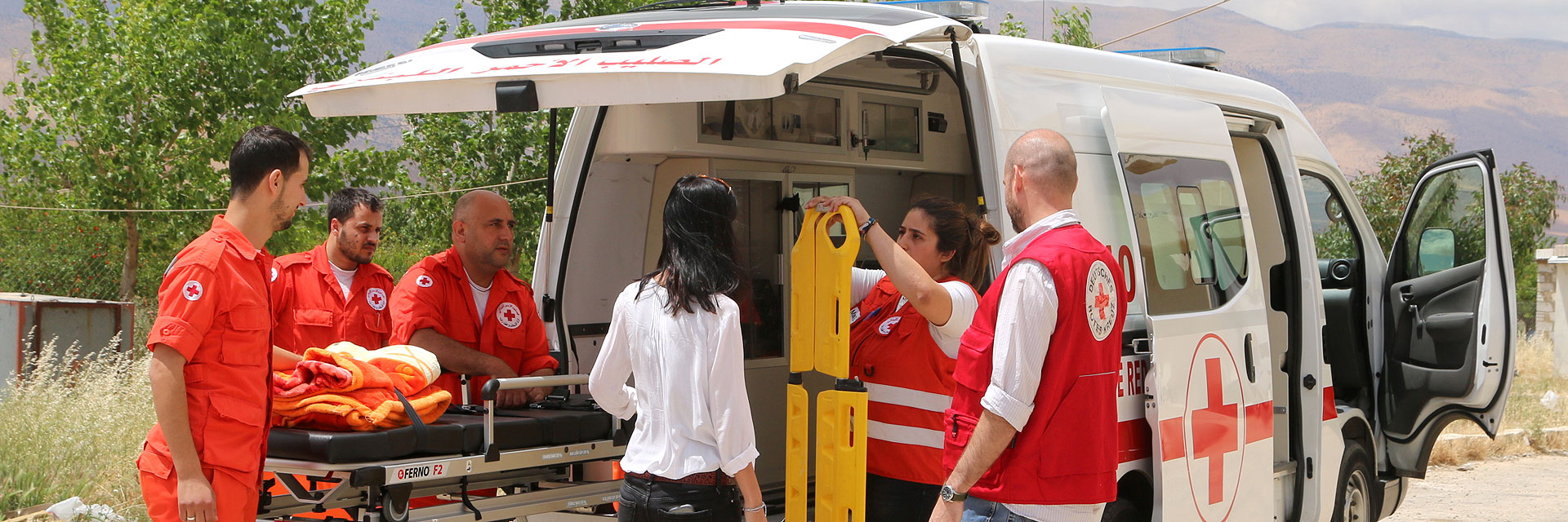 Find Features - Disaster Rist Reduction - Lebanon - Bekaa District - Rachaya (3) German Red Cross