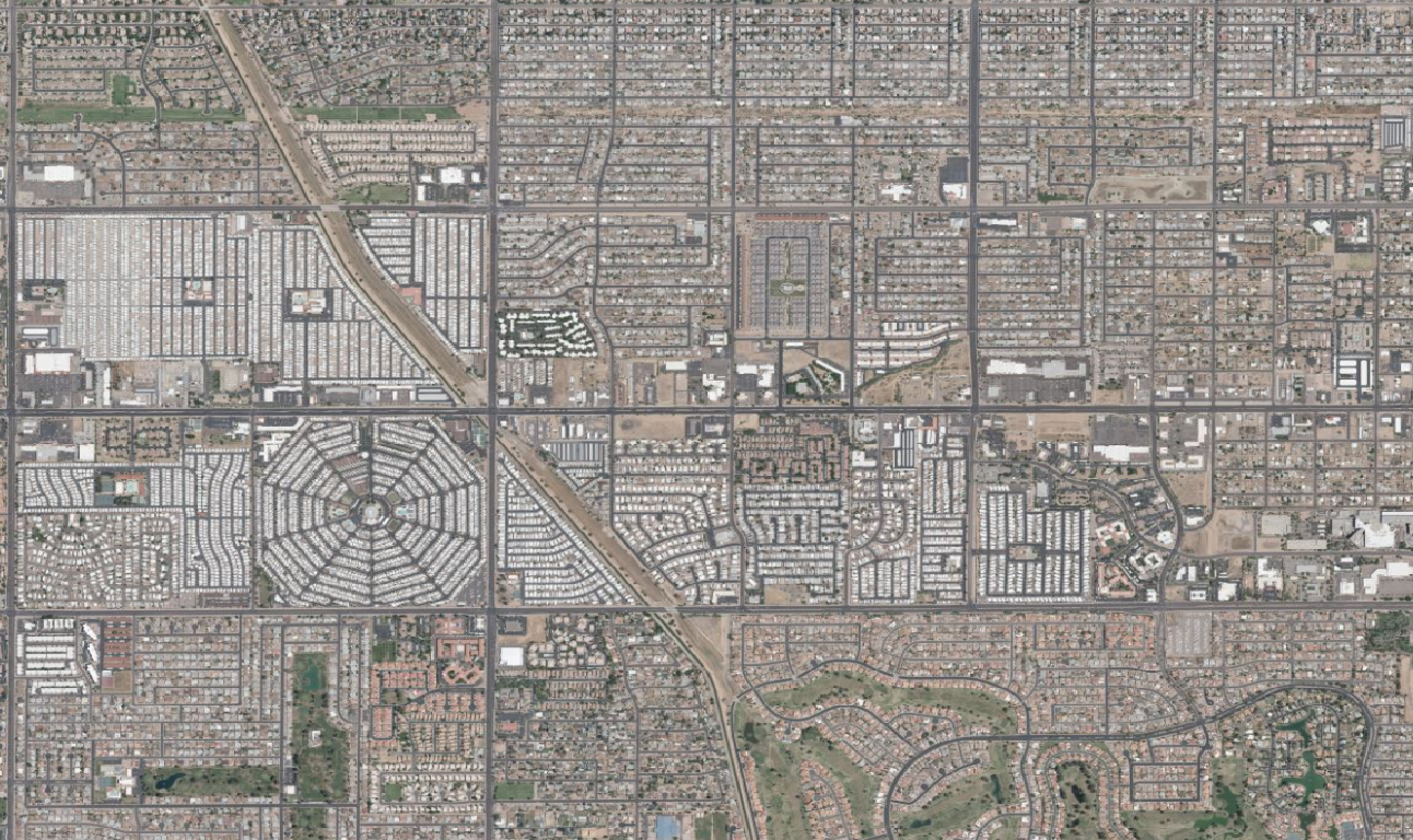 Find Features - Mapping mobile homes - Arizona, USA (11) Arizona State University
